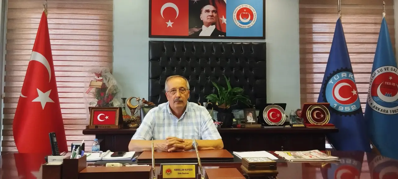 Abdullah Kayser Türk İş Antalya İl Başkanı