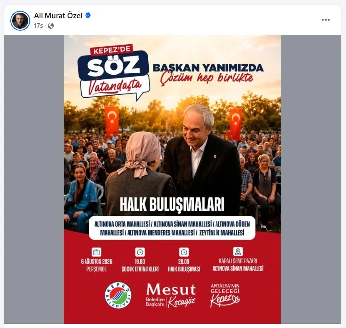 Ali Murat Özel'in Mesut Kocagöz
