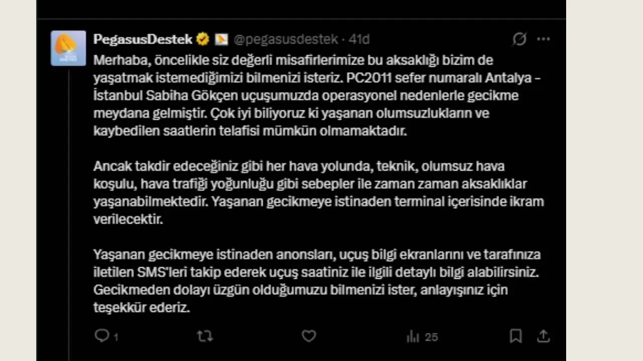 Antalya Havalimanı'nda Pegasus'a Tepki! Sosyal Medya Karıştı (2)Körfezzxç