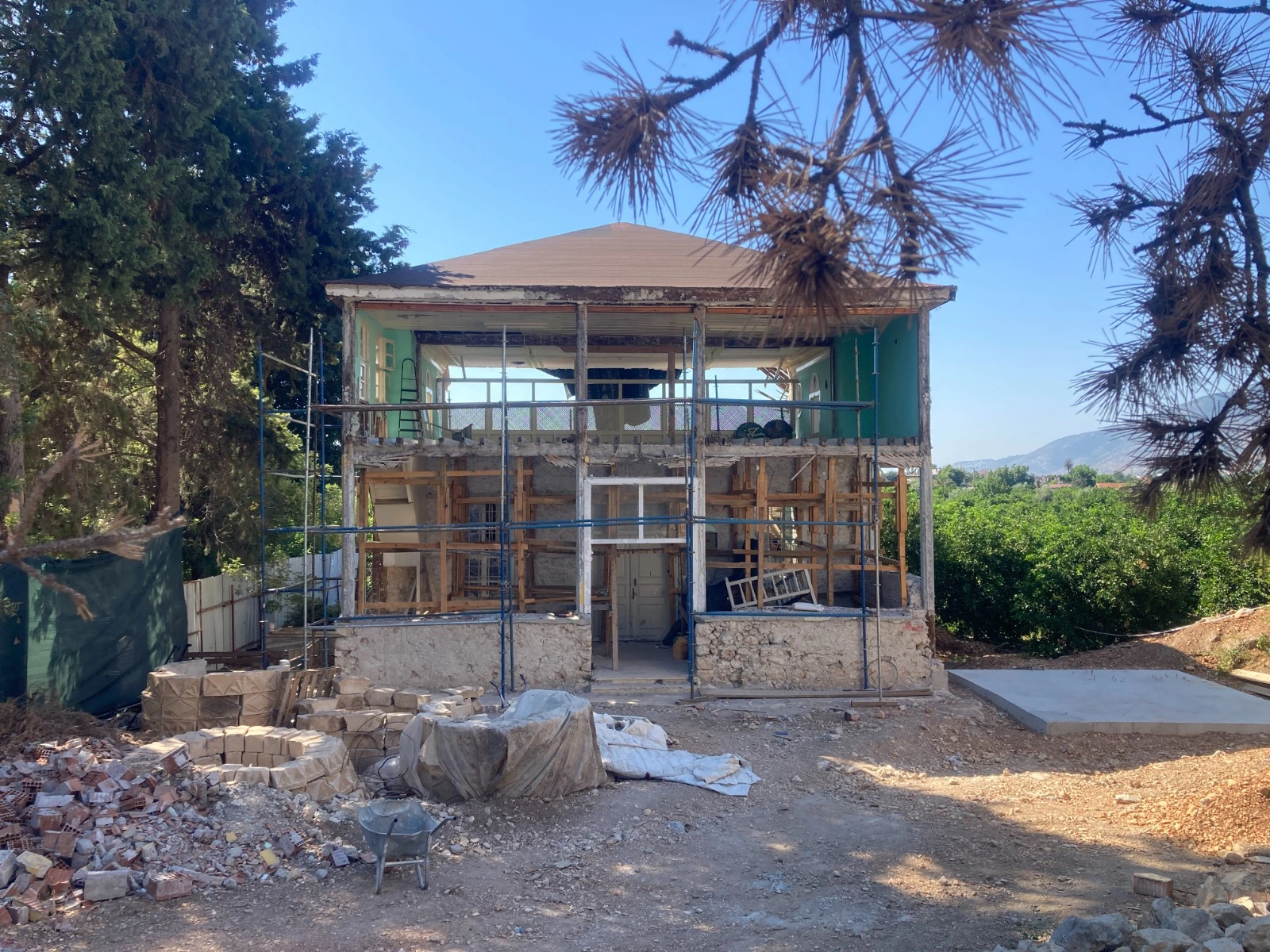Antalya'da 116 Yıllık Cami Restorasyonda Çöktü Gözler Hazırlanacak Kritik Raporda