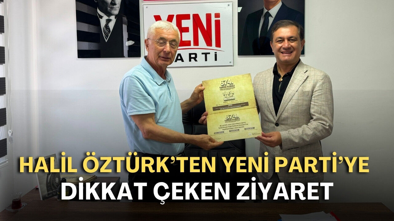 CHP’li Başkan Halil Öztürk’ten YENİ Parti’ye dikkat çeken ziyaret!