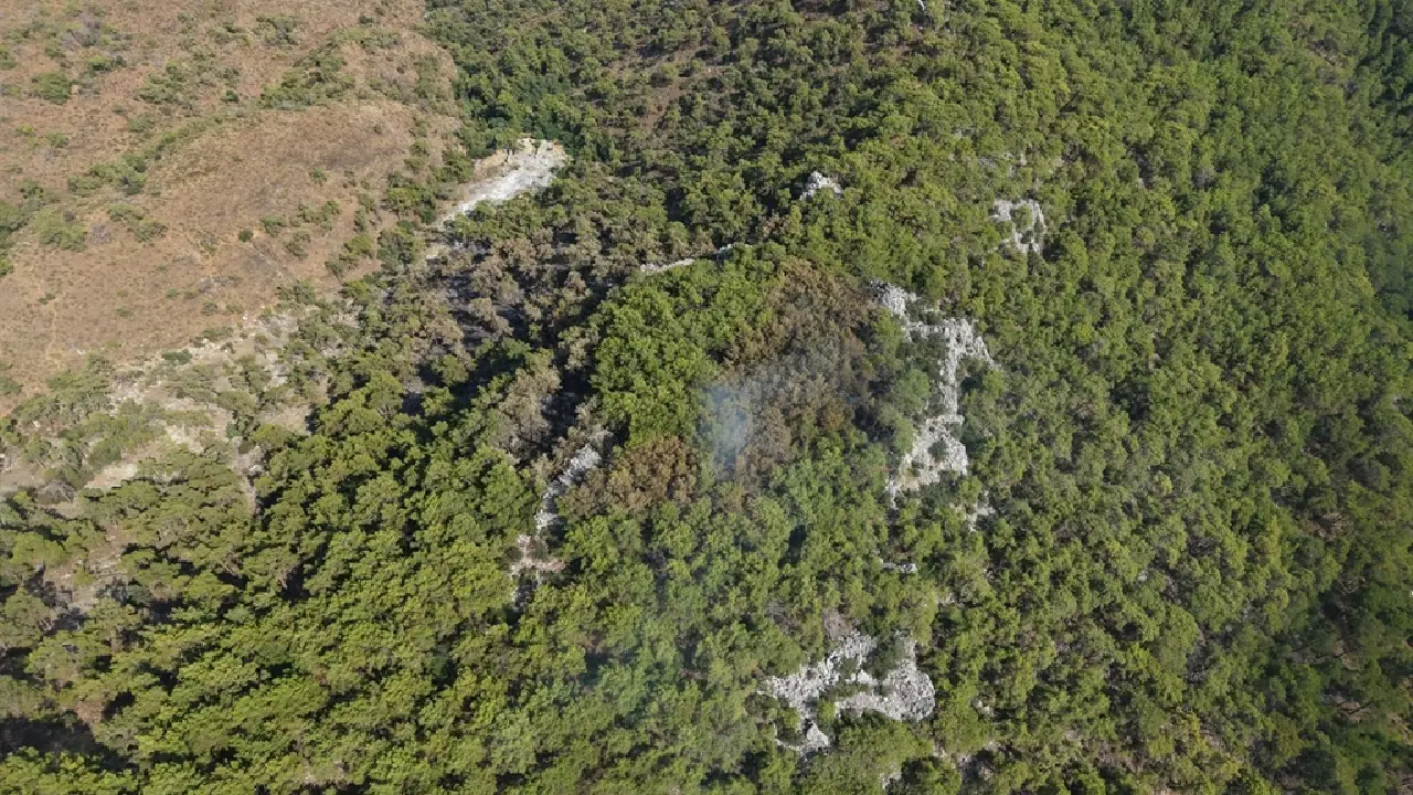 Kemer'de Sıcak Saatler! Çıralı Yangınında Son Durum Ne (4)