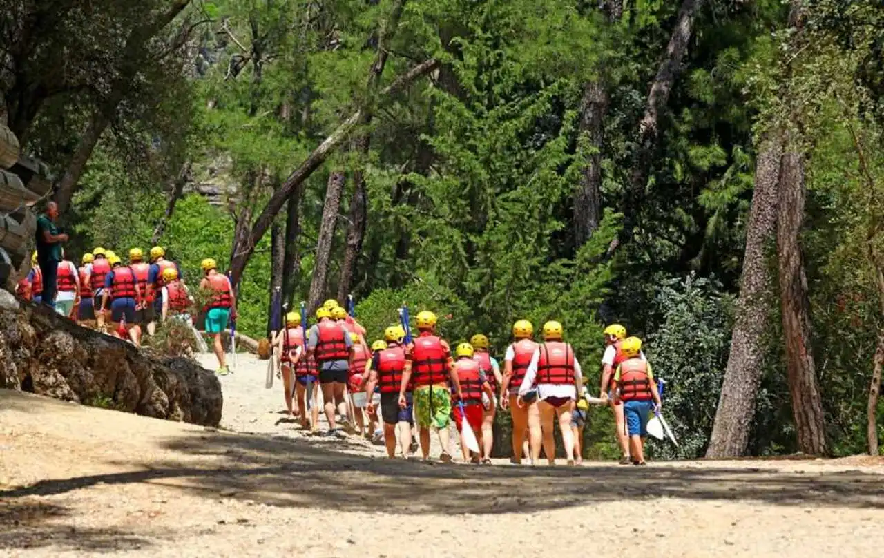 Köprülü Kanyon Rafting Hazırlık