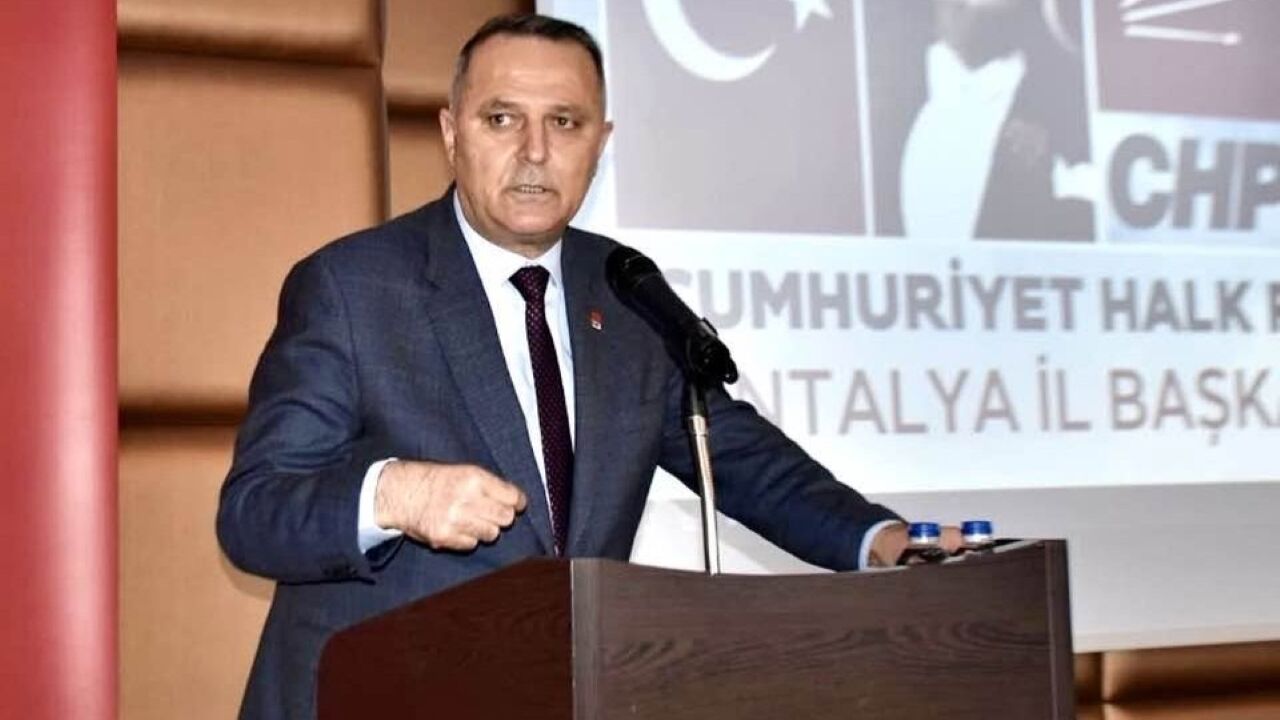 Nusret Bayar Eski Chp Antalya İl Başkanı