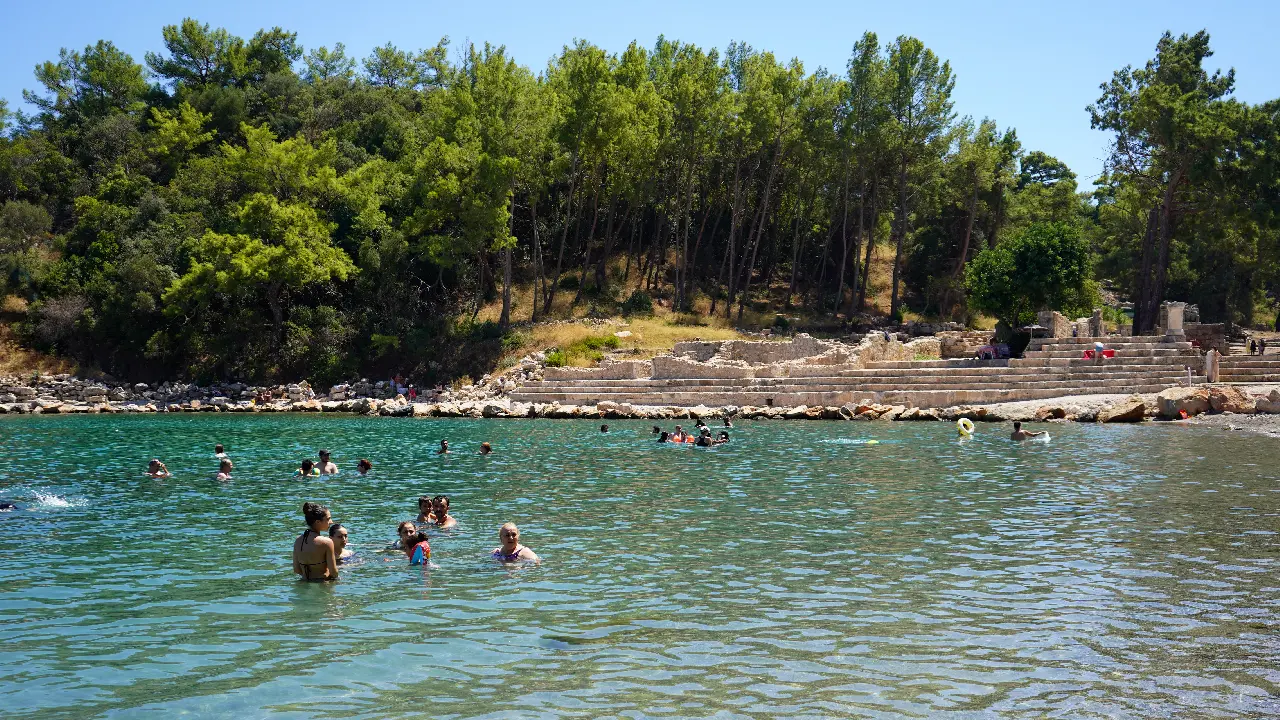 Phaselis’in Ziyaretçi Sayısı Dikkat Çekti12 (1)