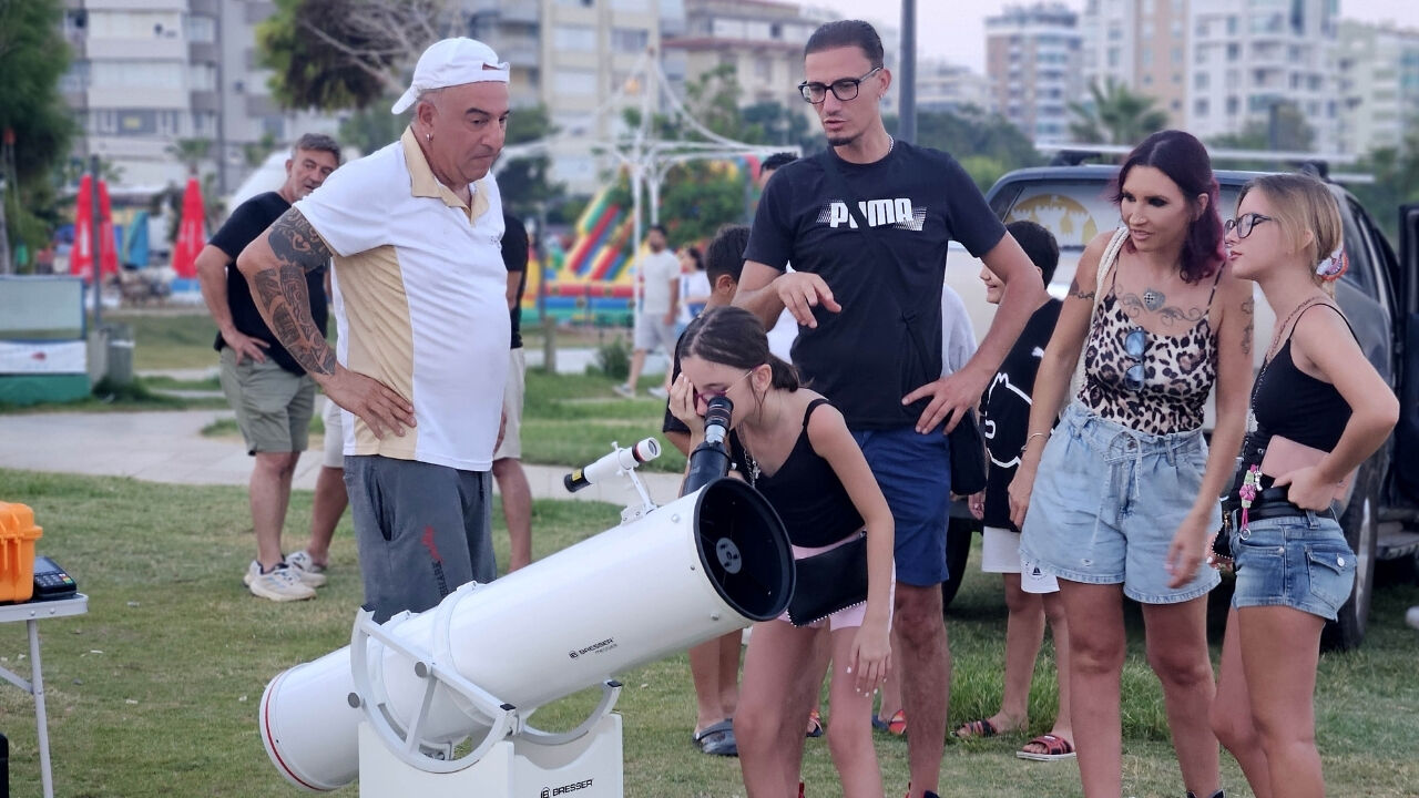 Antalya’da astro turizm başladı! Ay, Jüpiter ve Satürn’ü izleme fırsatı