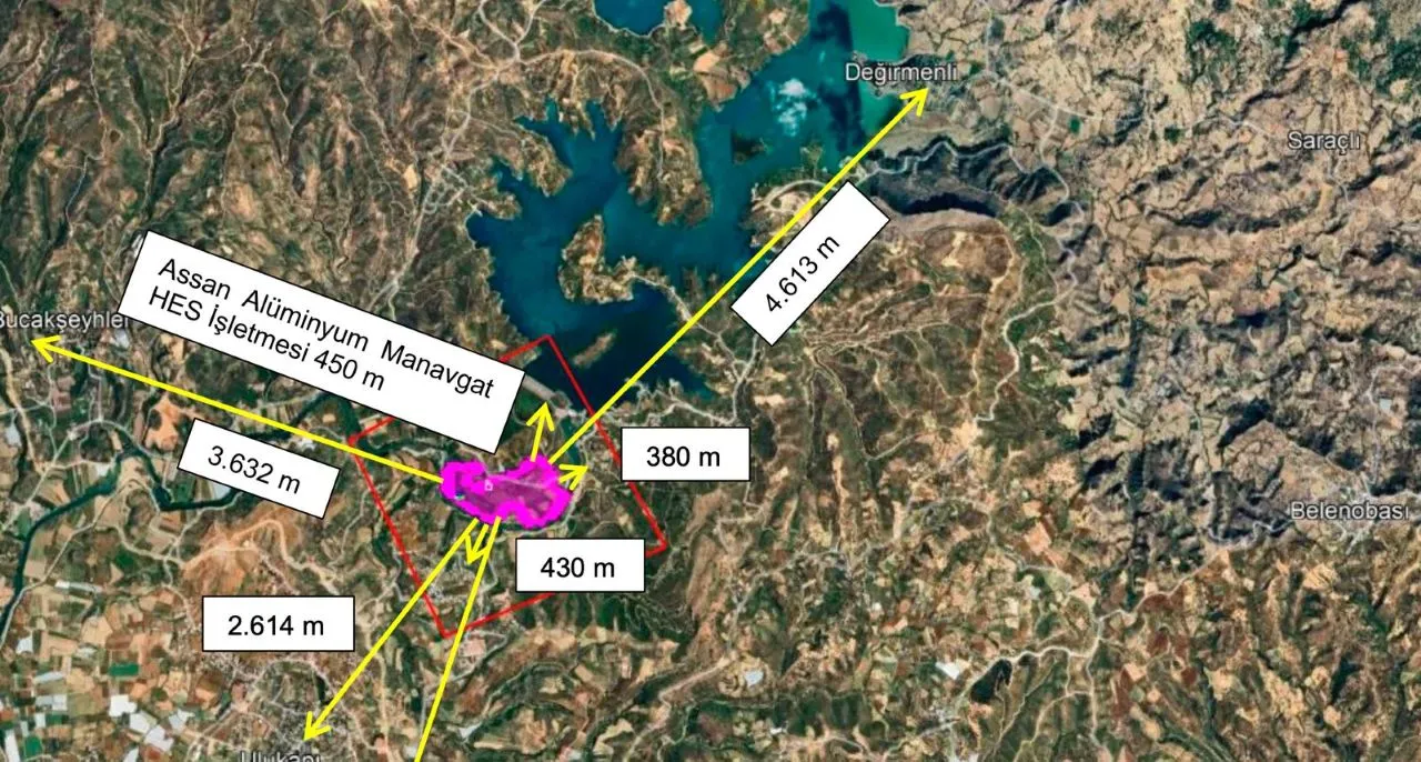 Yüzer Ges'ten Vazgeçtiler, Bu Kez Karadan Geliyorlar Manavgat Barajı Yakınında Ges Projesi (5)