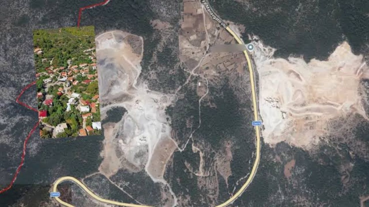 Akseki Güçlüköy'de maden ocağı tepkisi: "Ocak kapatılsın"