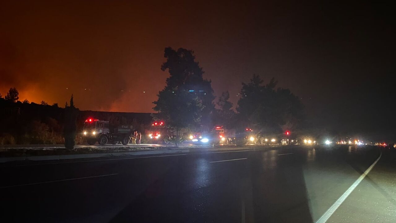Antalya Isparta Yolu Trafiğe Kapatıldı (2)
