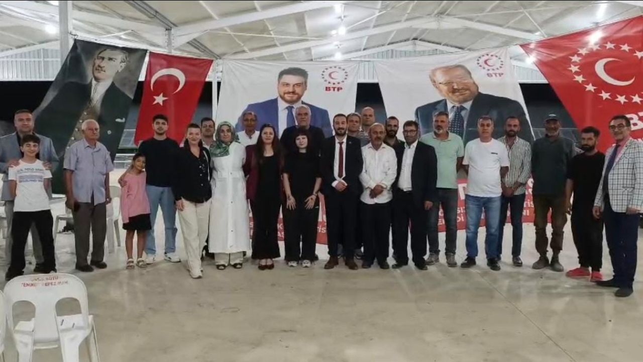 Manavgat'ta BTP buluşması: Tarımdan turizme bölgenin sorunları masaya yatırıldı