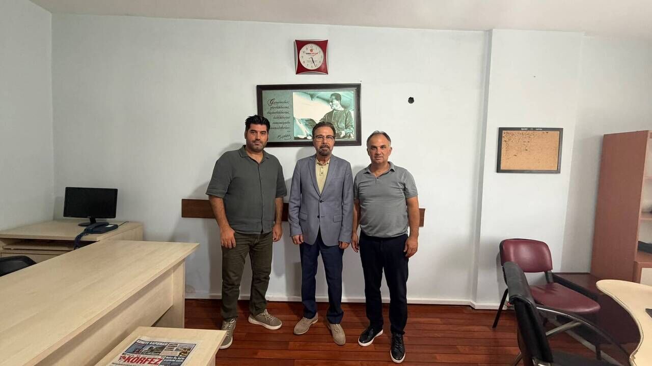 Canip Can Körfez Gazetesi Ziyareti