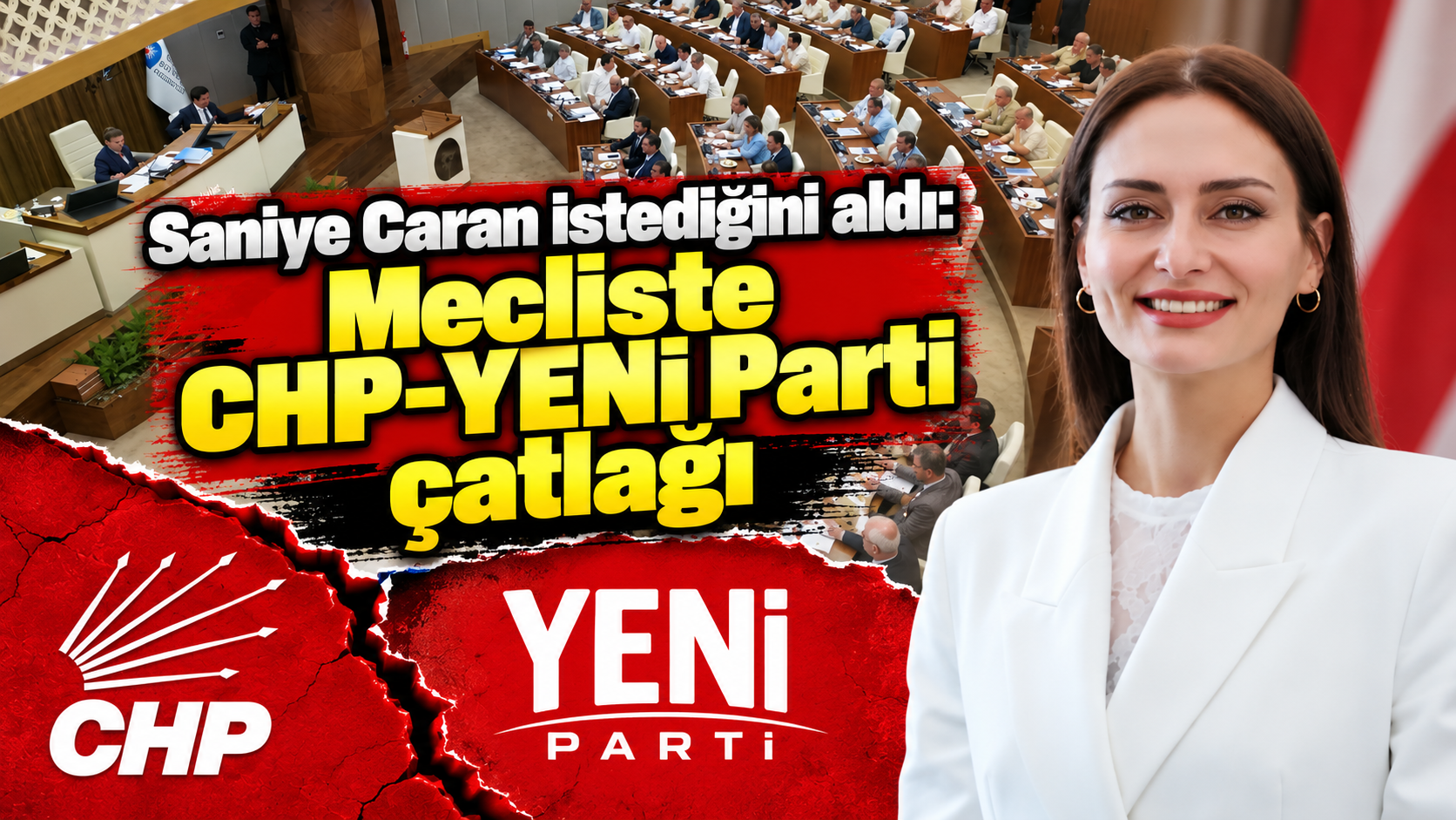 Saniye Caran istediğini aldı: Mecliste CHP-YENİ Parti çatlağı