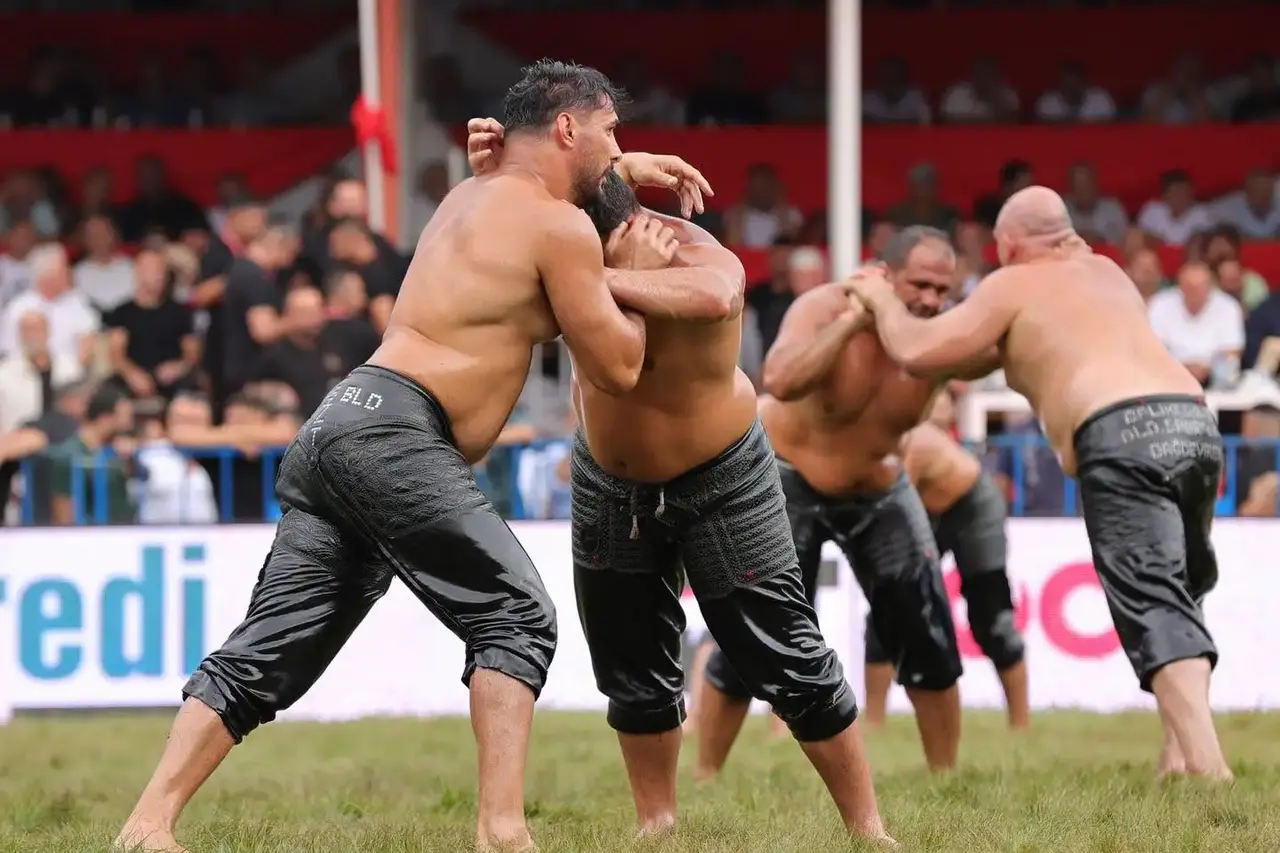 Elmalı Güreşleri Çeyrek Final 5
