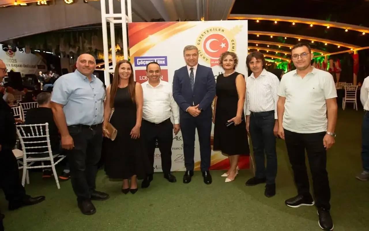 İsmail Küçükkaya Alanya Aktif Gazeteciler Cemiyeti 2025 Ödülleri
