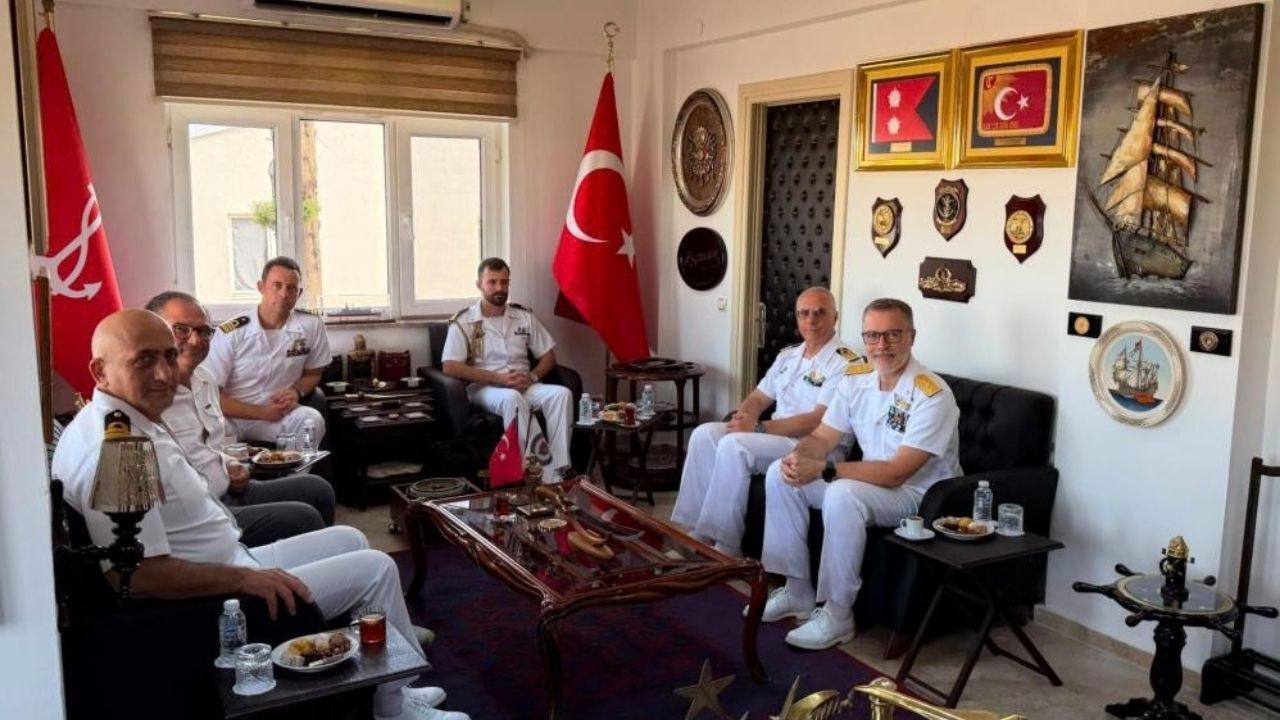 İtalyan Savaş Gemisi Antalya'ya Geldi! Akdeniz'de Kritik Temas23 (4)