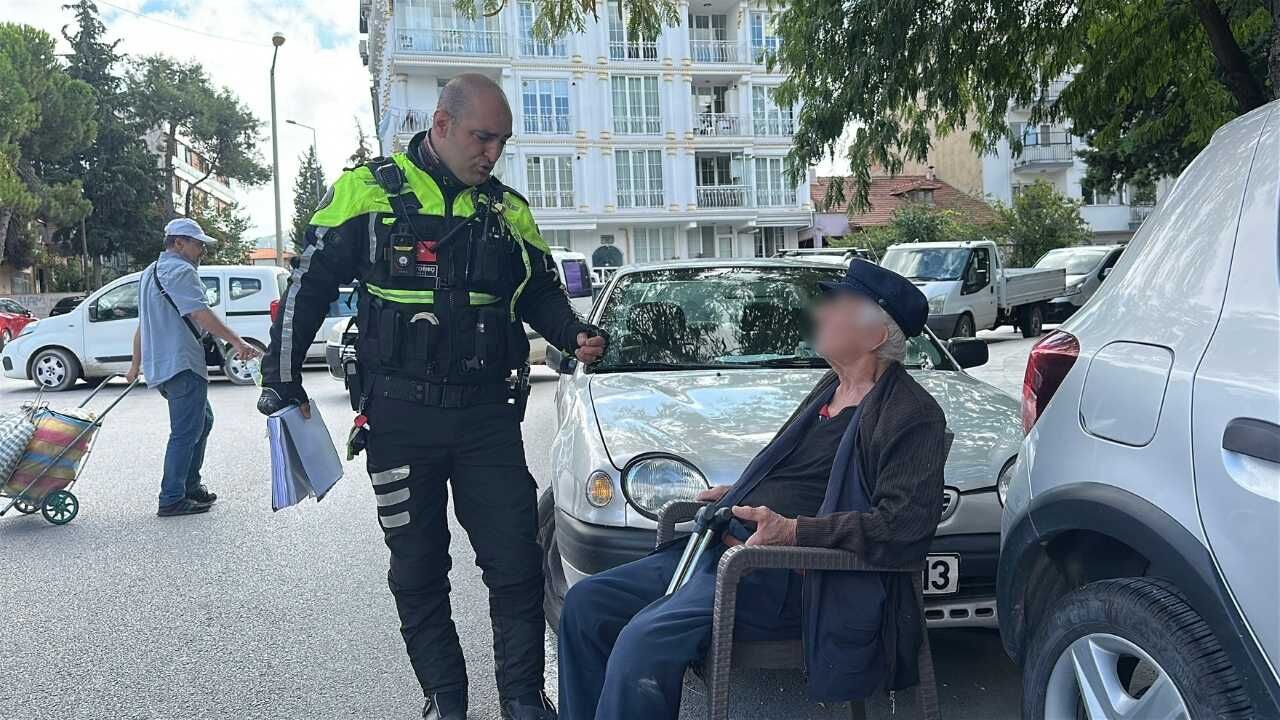 Burdur'da 85 yaşındaki sürücüyü kızı ihbar etti