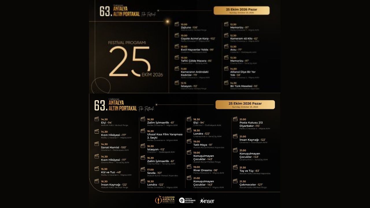Altın Portakal Film Festivali’nin Gösterim Programı Belli Oldu!1 (2)