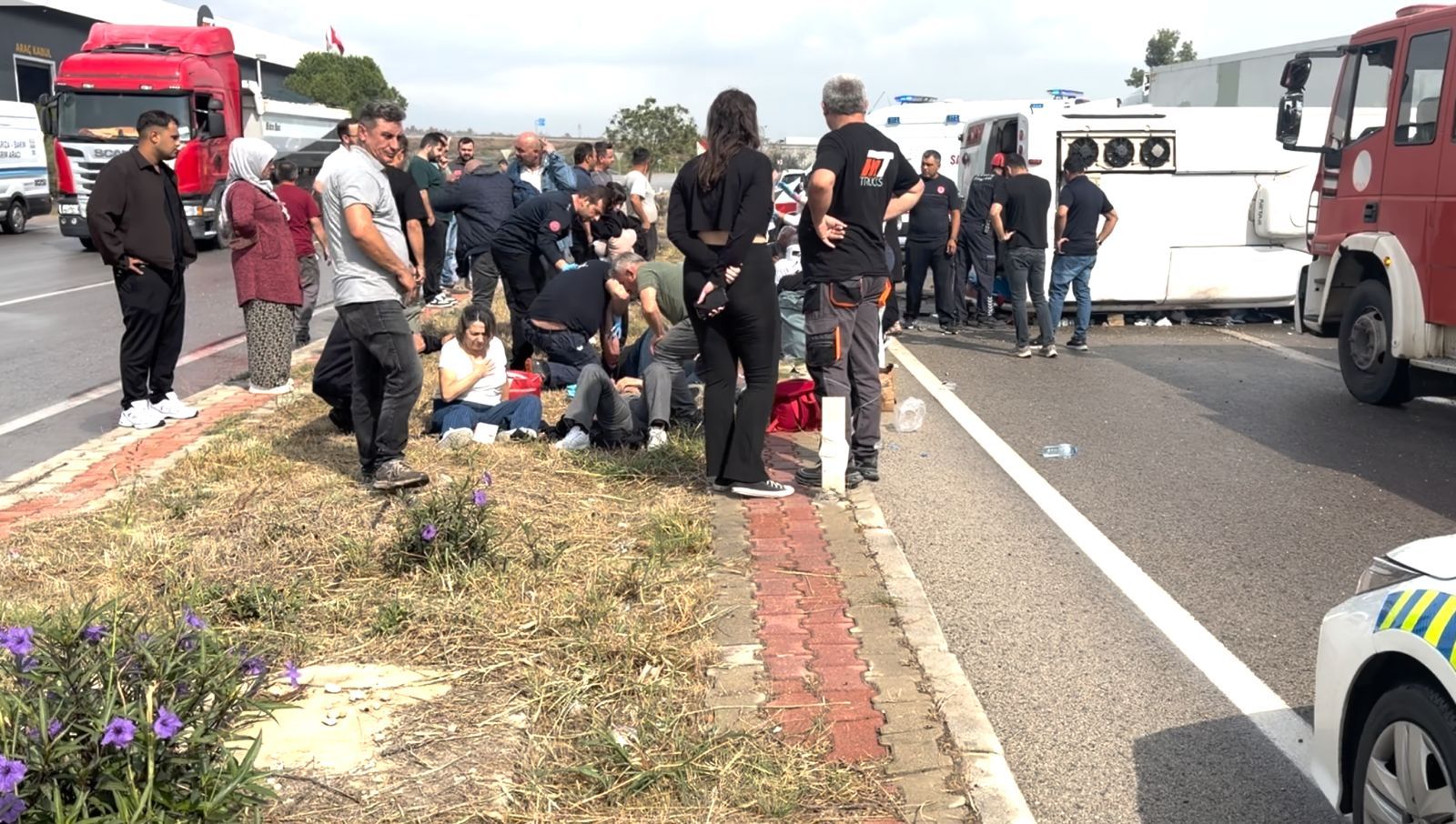 Antalya Isparta Yolunda Otobüs Kazası (3)