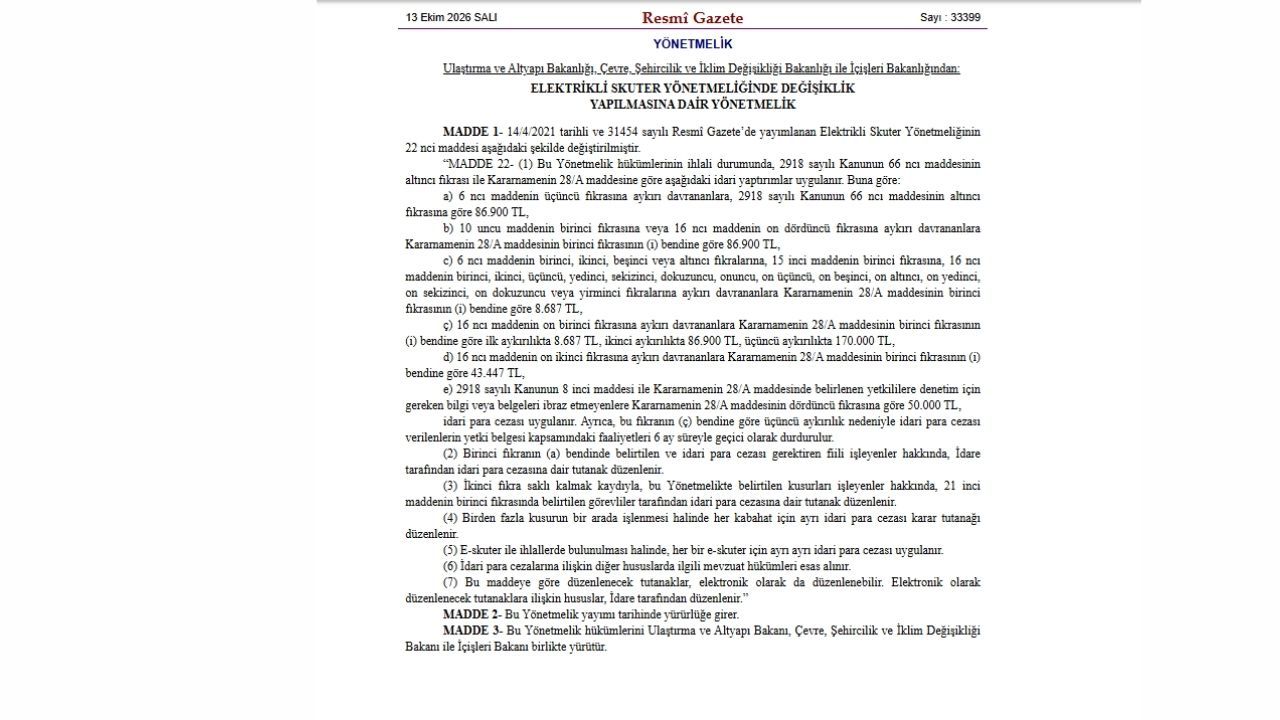 Antalya'da Elektrikli Skuter Devrinde Yeni Dönem İhlal Başına Rekor Ceza!3 (1)