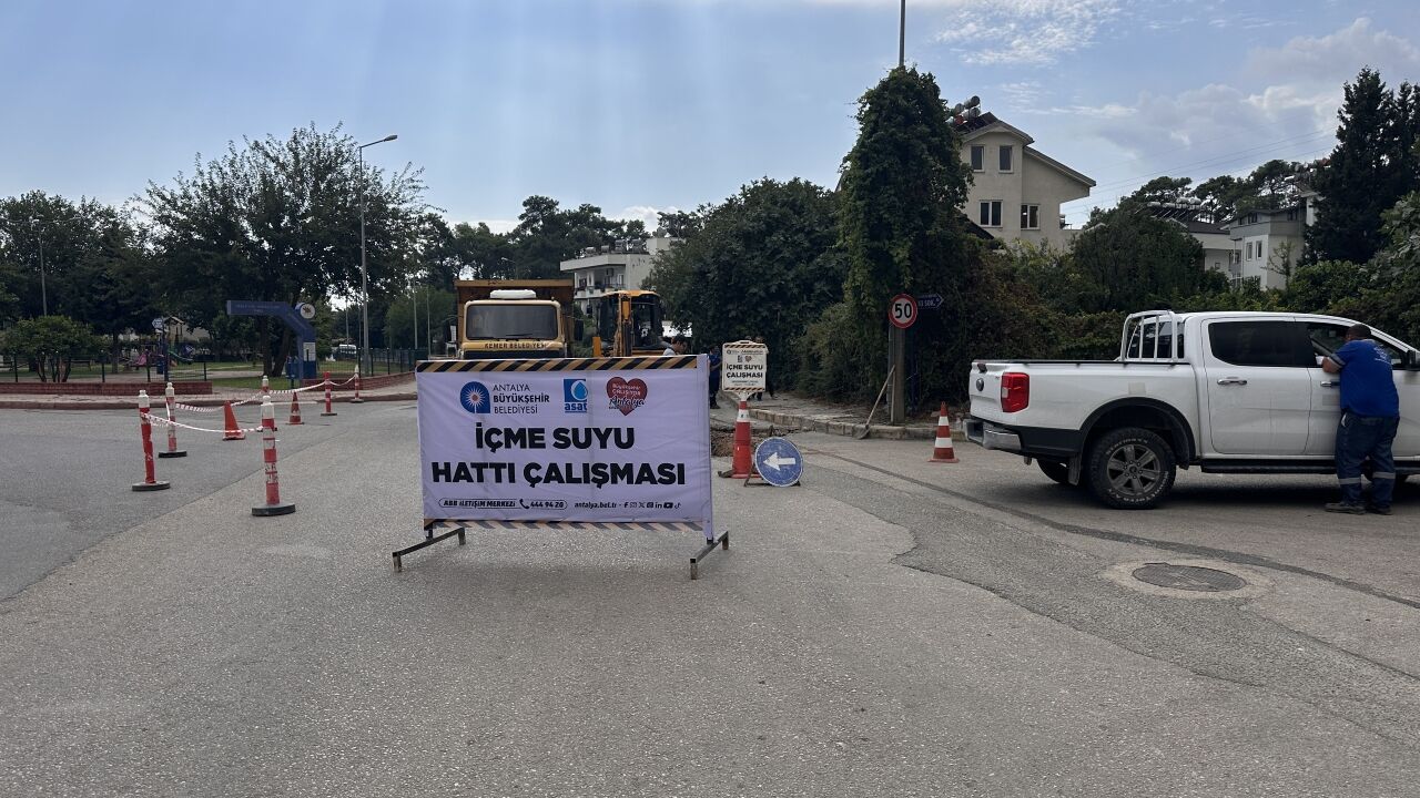 Kemer’de içme suyu altyapısı yenileniyor! Evlerin bağlantıları da değişiyor