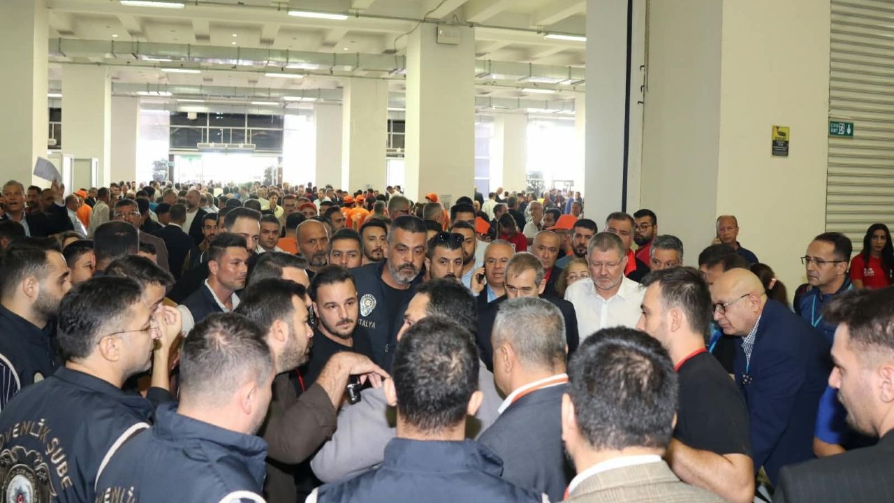 ATSO seçimlerinde gerginlik! Hacısüleyman ve Çetin müdahale etti