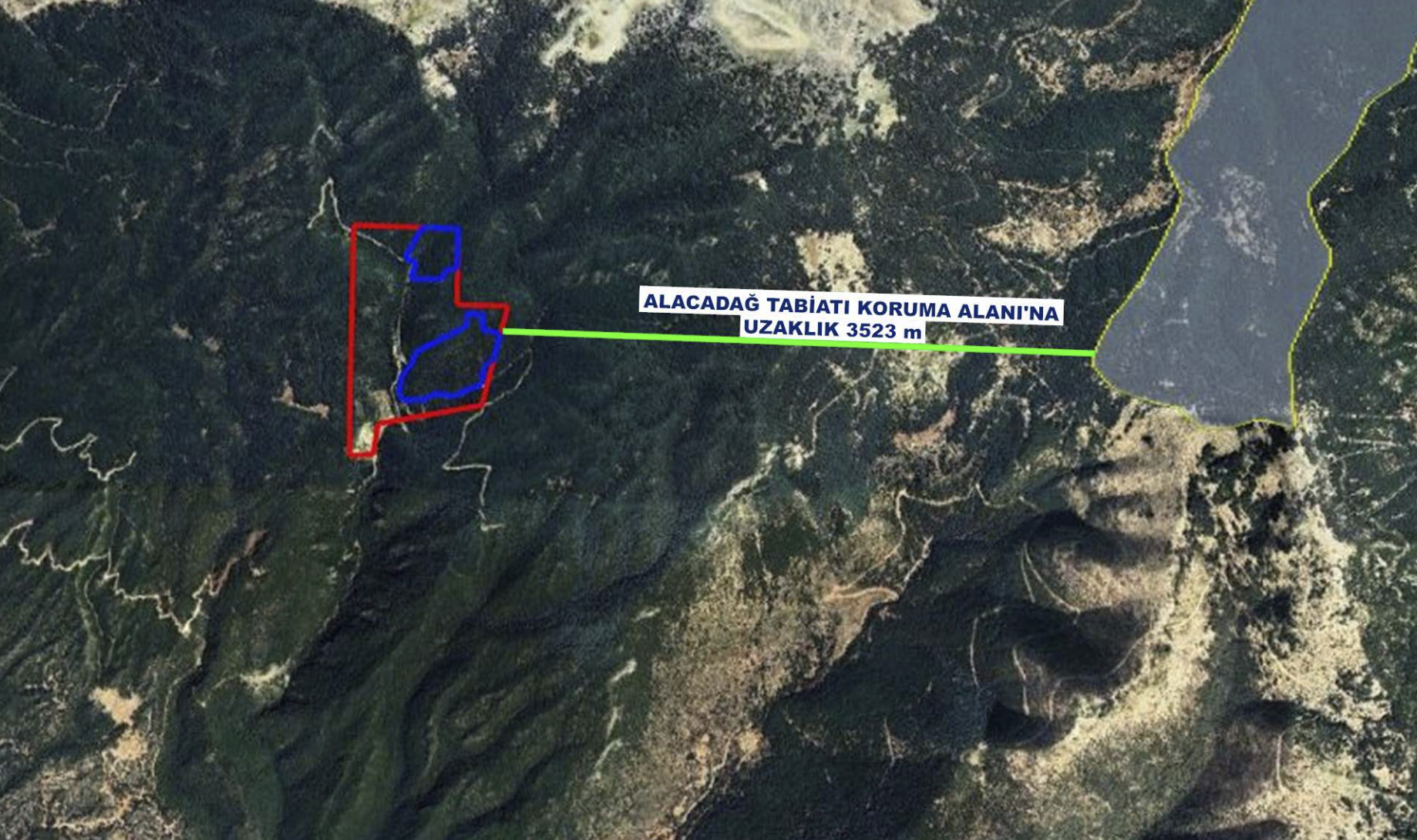 Demre’de Orman Arazisinde Mermer Ocağı (2)