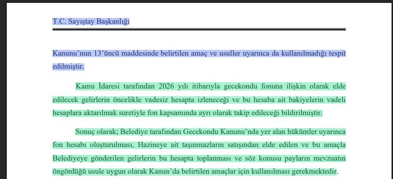 Gecekondu Fonu Serik Belediyesi 2