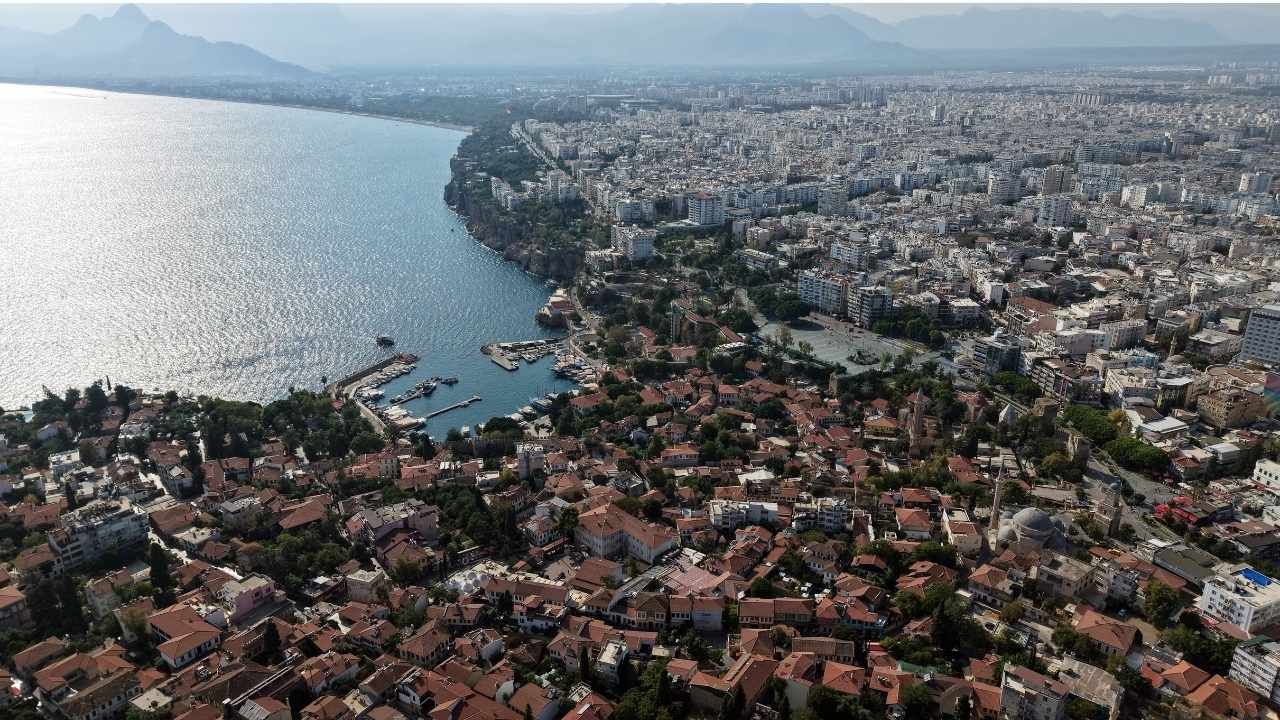 Kaleiçi Genel Üstten Görünüm