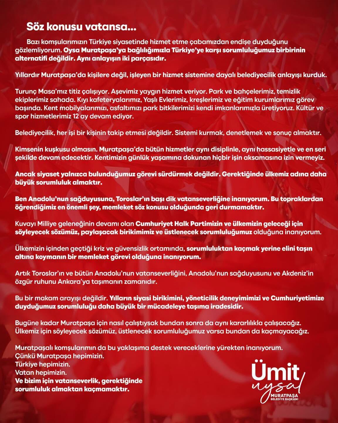 Ümit Uysal Acıklama-2