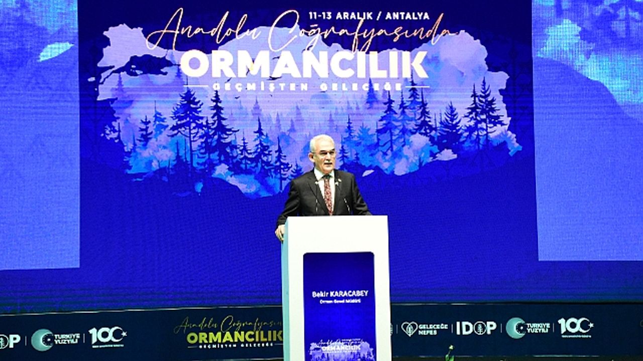 Geçmişten Günümüze Anadolu Coğrafyasında Ormancılık Çalıştayı başladı