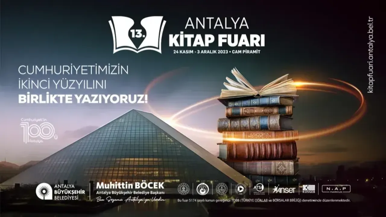 Antalya Kitap Fuarı 2023’e hangi yazarlar gelecek?