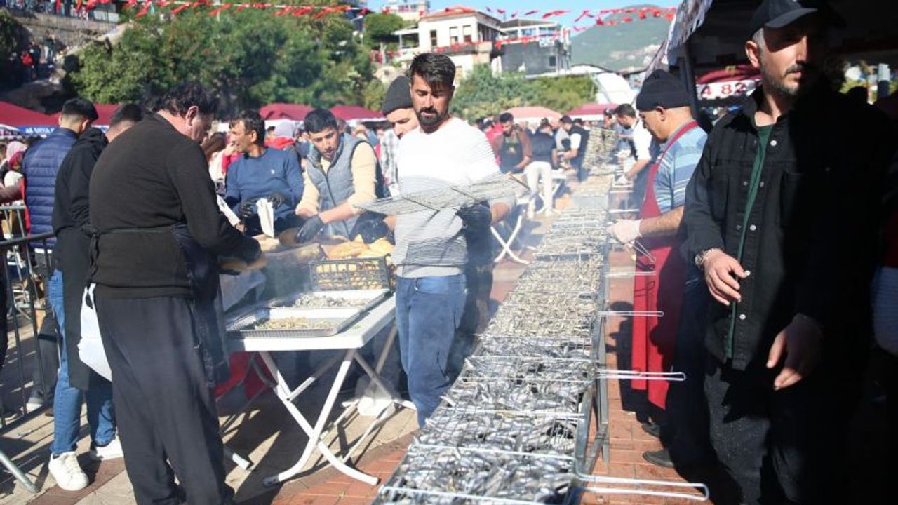 Alanya'da Hamsi Festivali başladı
