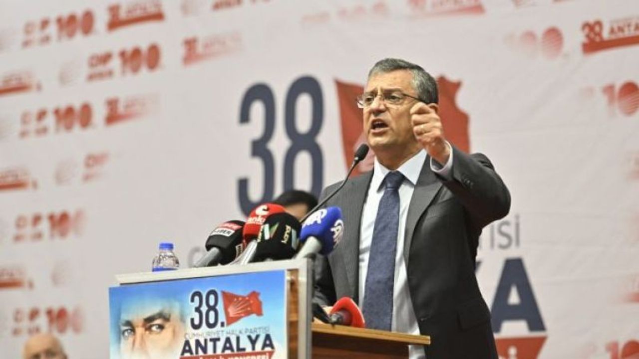 CHP Genel Başkan Adayı Özel, Antalya'ya geliyor