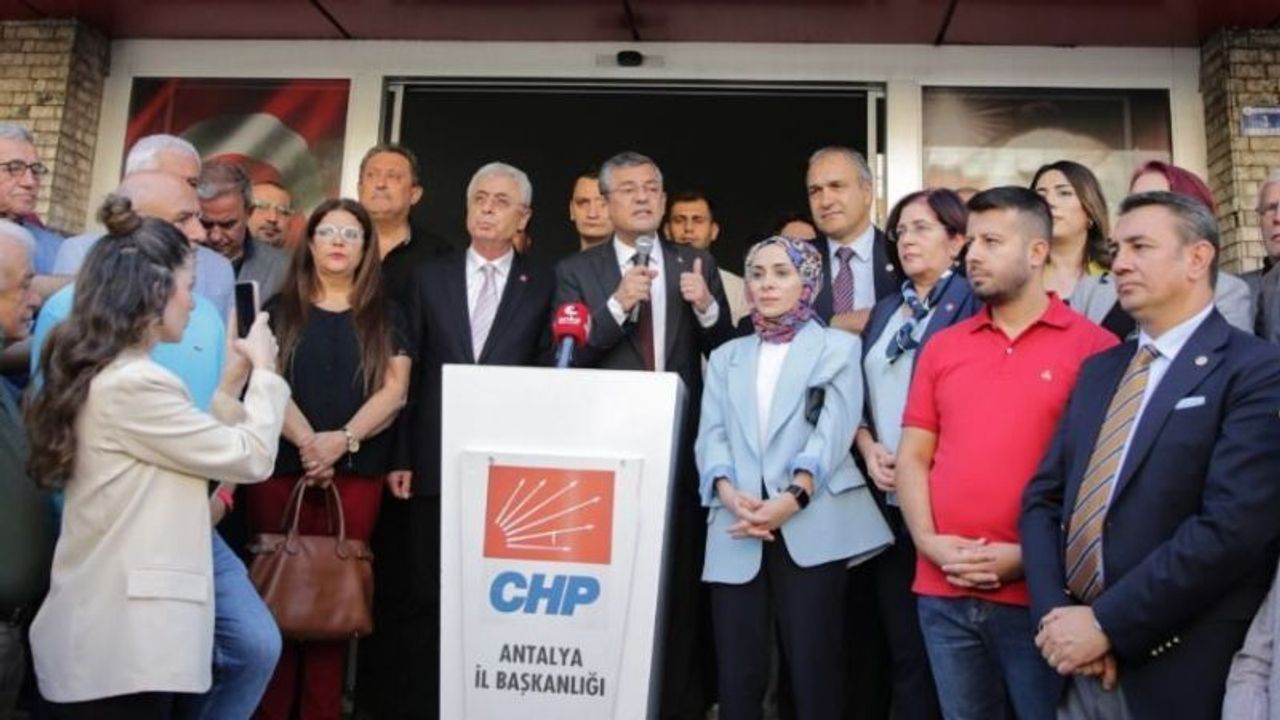 CHP lideri Özgür Özel, Antalya’ya geliyor