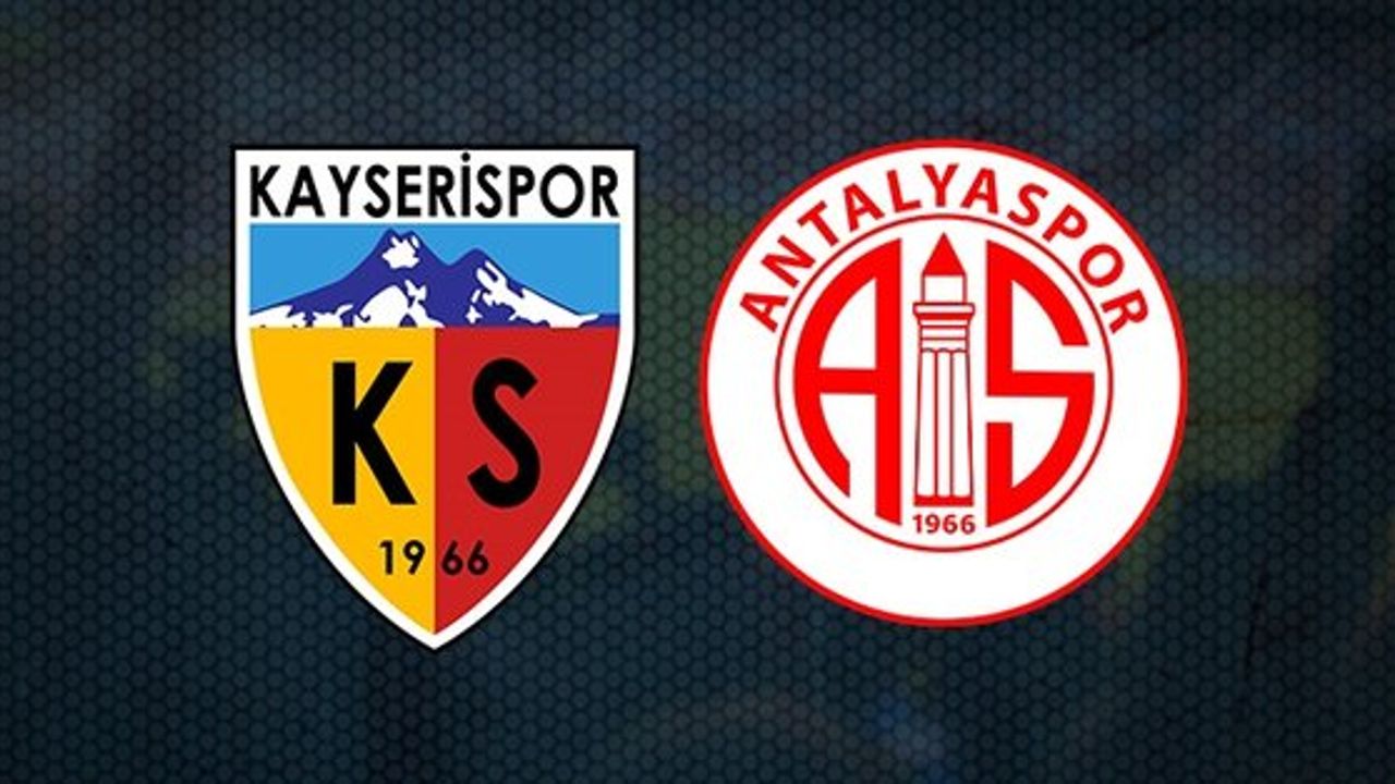 Antalyaspor, Kayserispor maçına hazırlanıyor