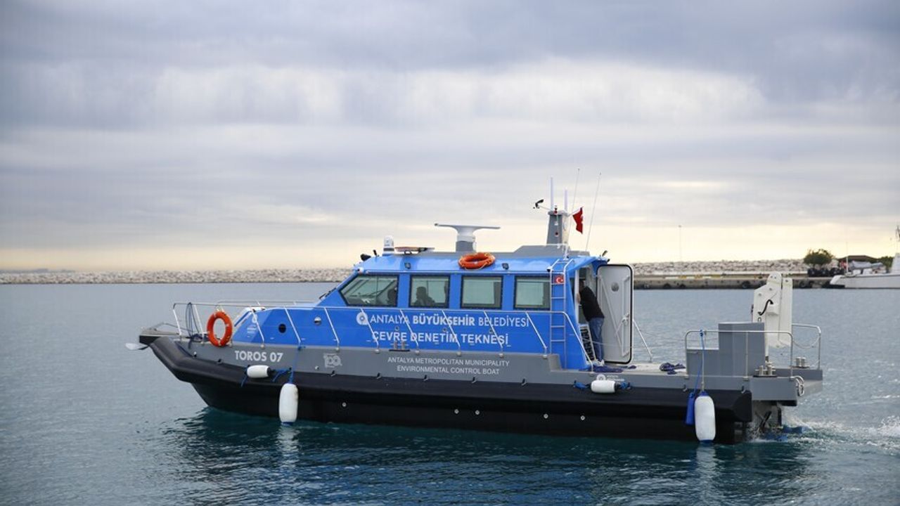 Antalya Büyükşehir Belediyesi’ne 10 milyonluk tekne…