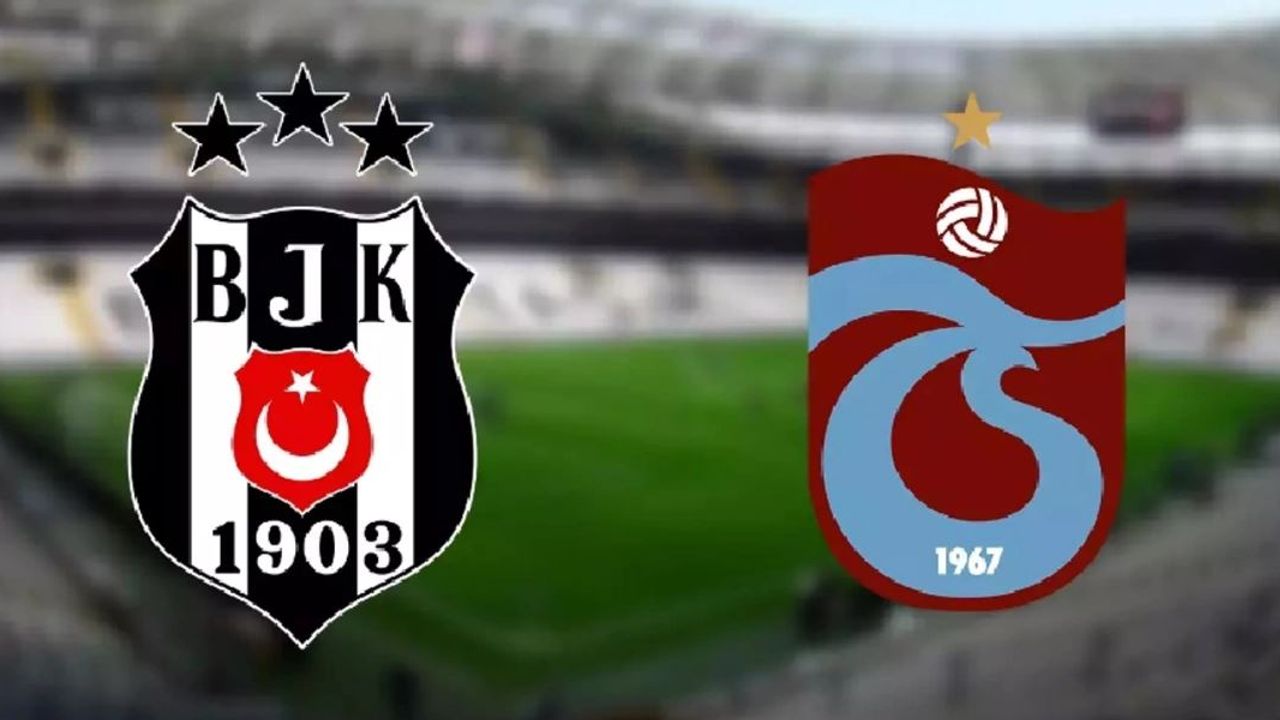 Beşiktaş yarın Trabzonspor'u ağırlayacak