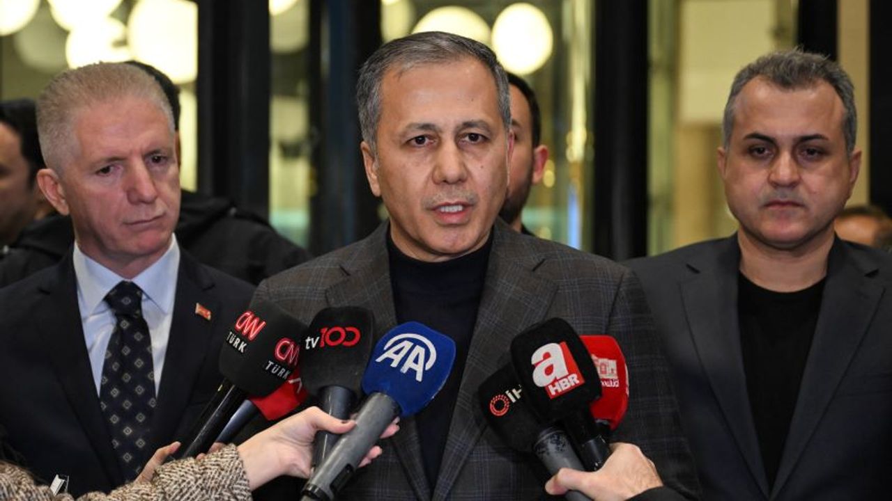 İçişleri Bakanı Yerlikaya: “Şüphelileri adalete teslim etmekte kararlıyız"
