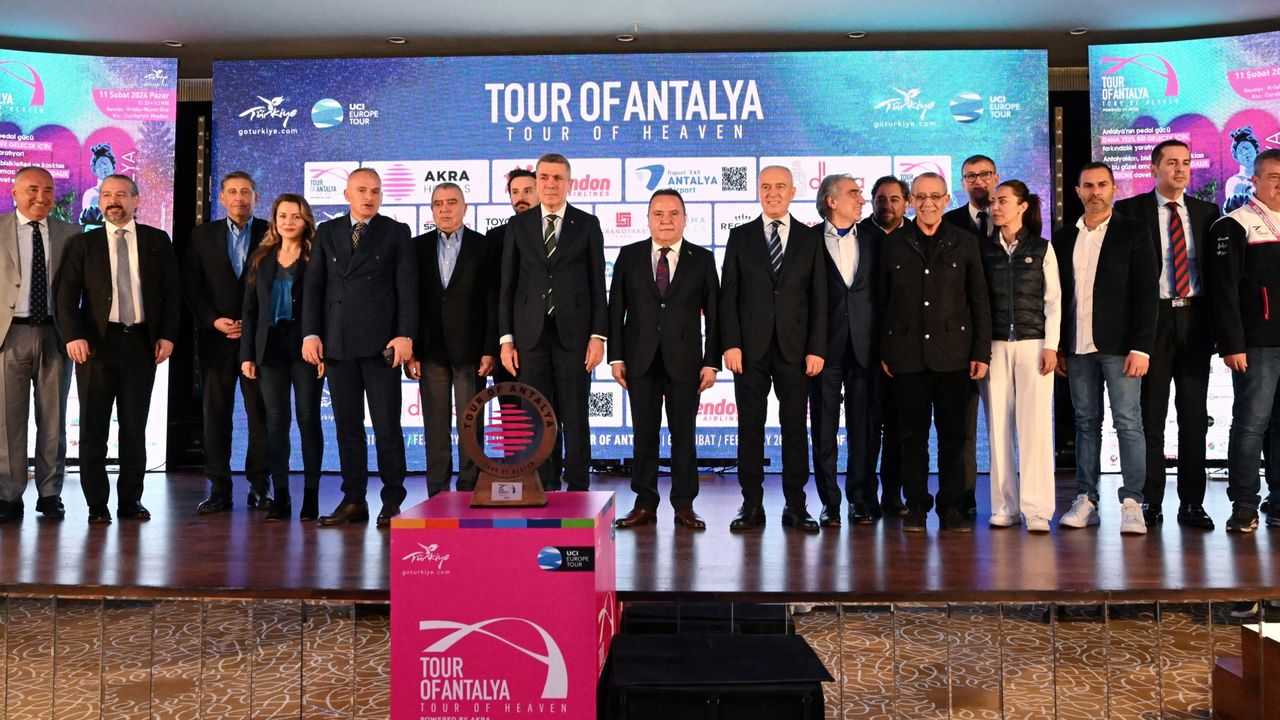 Dünyaca ünlü sporcular, Tour of Antalya'da pedal çevirecek