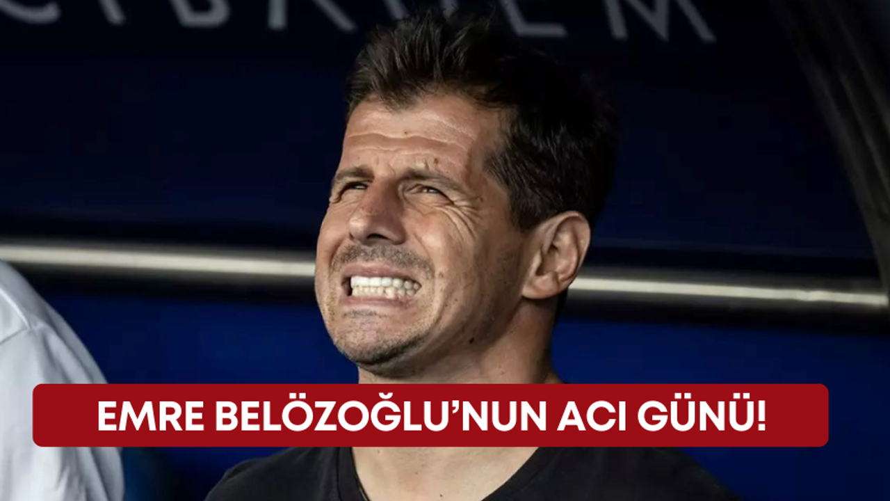 Emre Belözoğlu’nun acı günü!