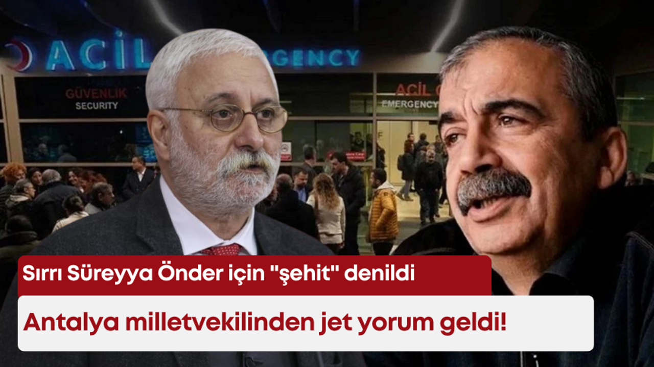 Ter*rsüz Türkiye umudu yeşerdi! Sırrı Süreyya Önder detayını Saruhan Oluç değerlendirdi
