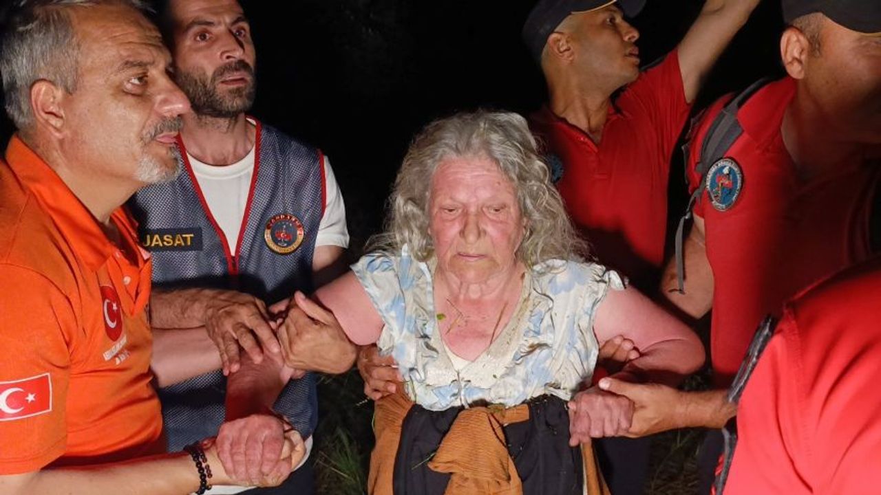 Antalya'da 18 saat sonra mucize kurtuluş