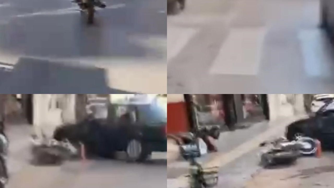 Mersin'de trafik kazaları eksik olmuyor!  Güvenlik kameraları kayıtta