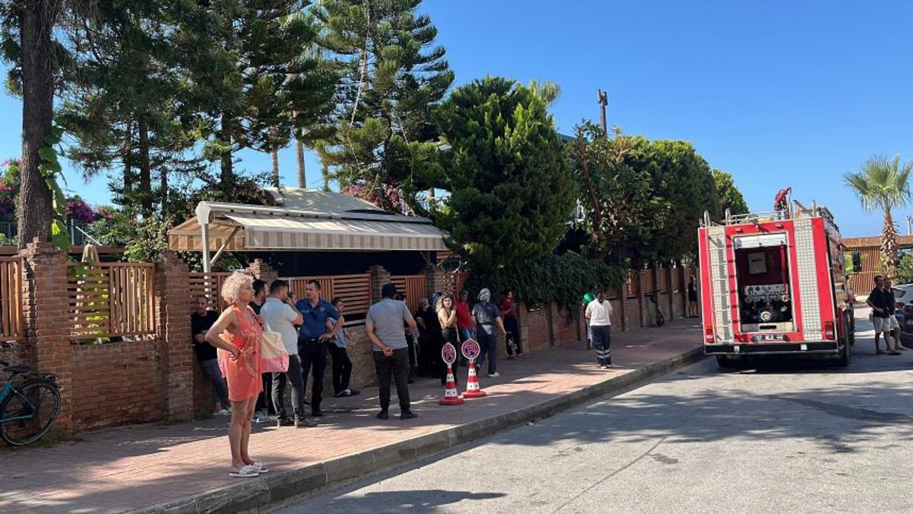 Alanya’da otel yangını: Müşteriler tahliye edildi