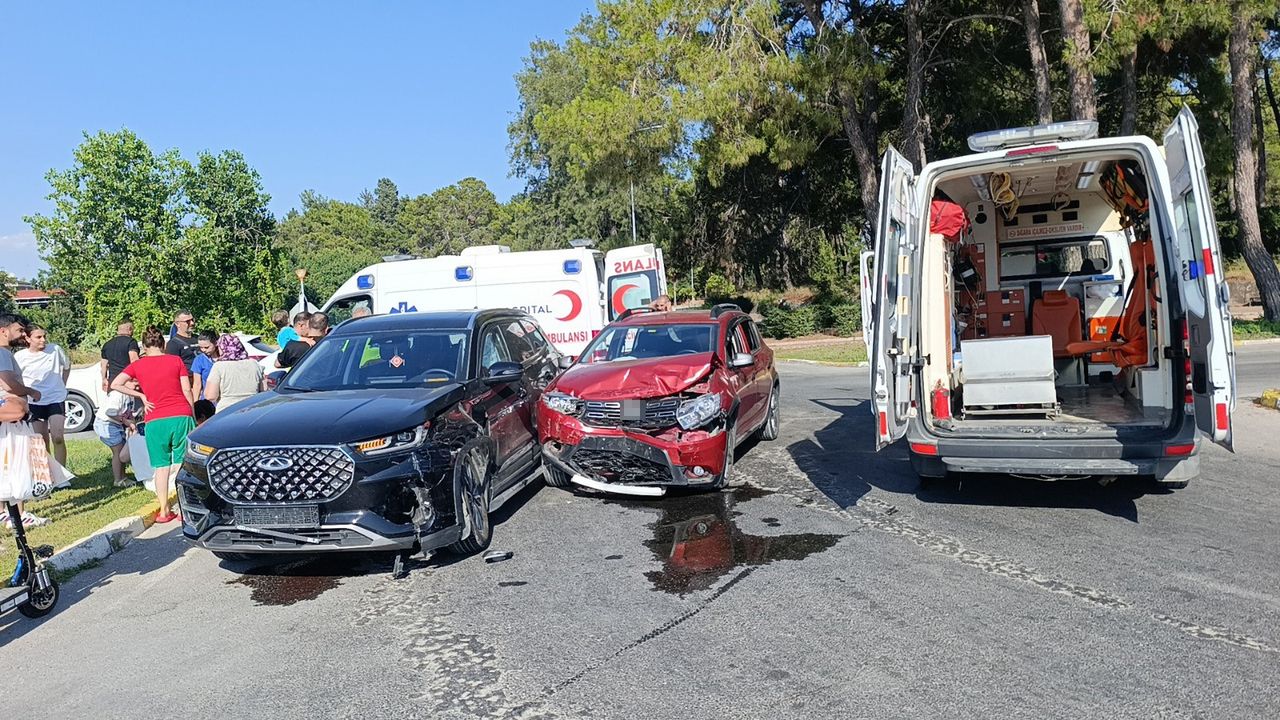 Manavgat'ta kaza: 2'si yabancı uyruklu 7 kişi yaralandı