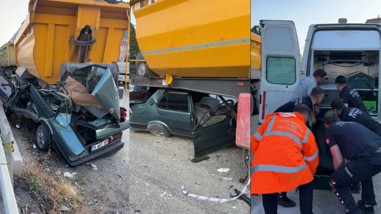 Burdur’da kaza yapan 18 yaşındaki sürücü hayatını kaybetti
