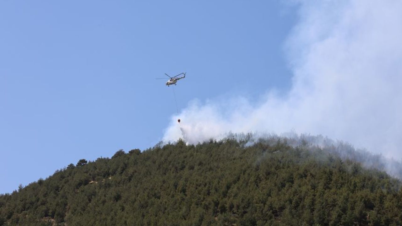 Kahramanmaraş’ta iki noktada orman yangını: Biri kontrol altında, diğeri sürüyor