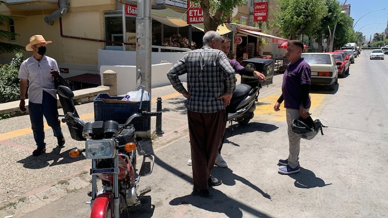 Karaman'da çalınan motosikletle kaçtı, kaza yaparak yaralandı