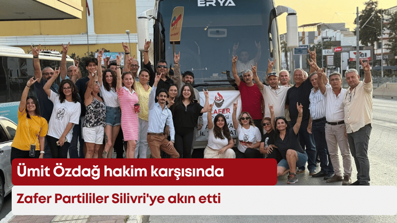 Ümit Özdağ hakim karşısında: Zafer Partililer Silivri’ye akın etti