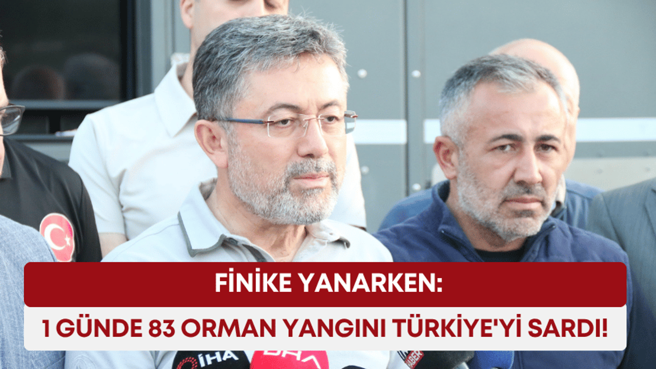 Finike yanarken: 1 günde 83 orman yangını Türkiye’yi sardı!
